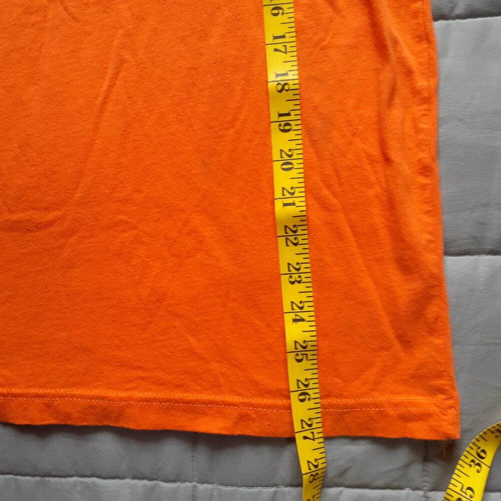 Reese's Peanut Butter Cup Logo T-shirt Unisex Med Orange Bella Canvas Candy Tee - Picture 7 of 7